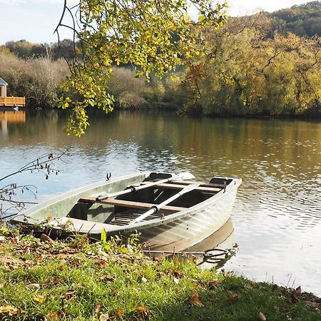 Cabanes Flottantes Et Gites Au Fil De L'Eau Colleville Bagian luar foto